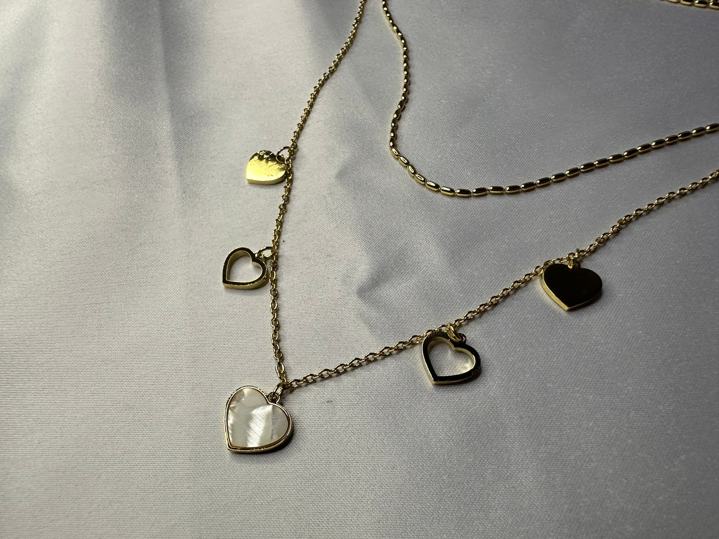 White Heart Necklace 🤍