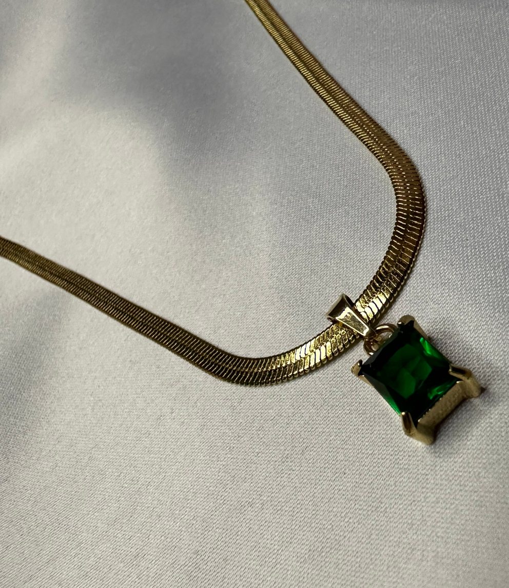 Emerald Green Necklace💚