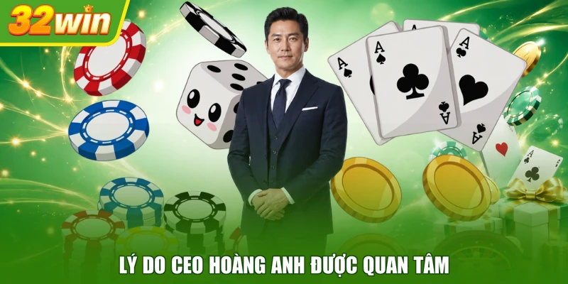 Lý do CEO Hoàng Anh được quan tâm